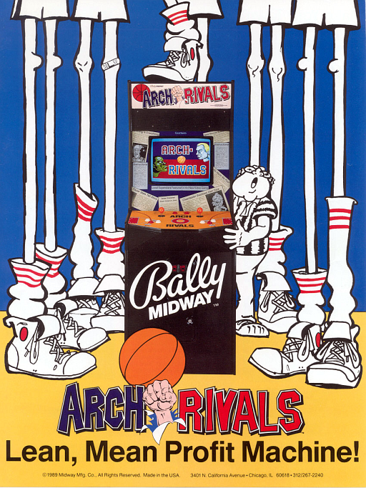 Arch Rivals (rev 4.0) Game Cover
